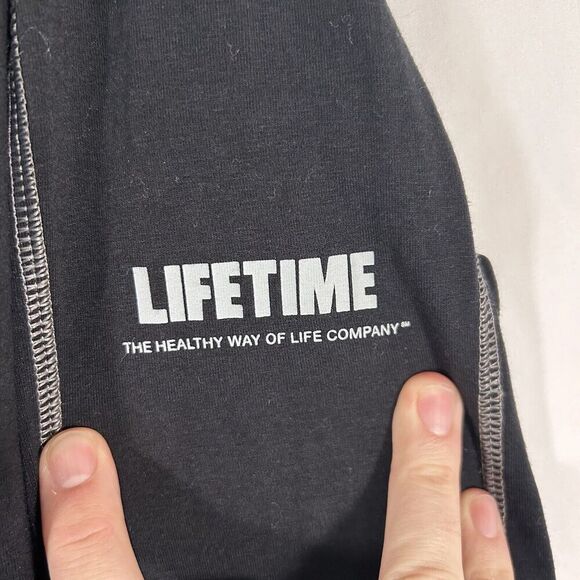 LifeTime TASC Jacket Men's XXL Black 1/4 Zip Fitness Long Sleeve Pullover - Picture 4 of 10